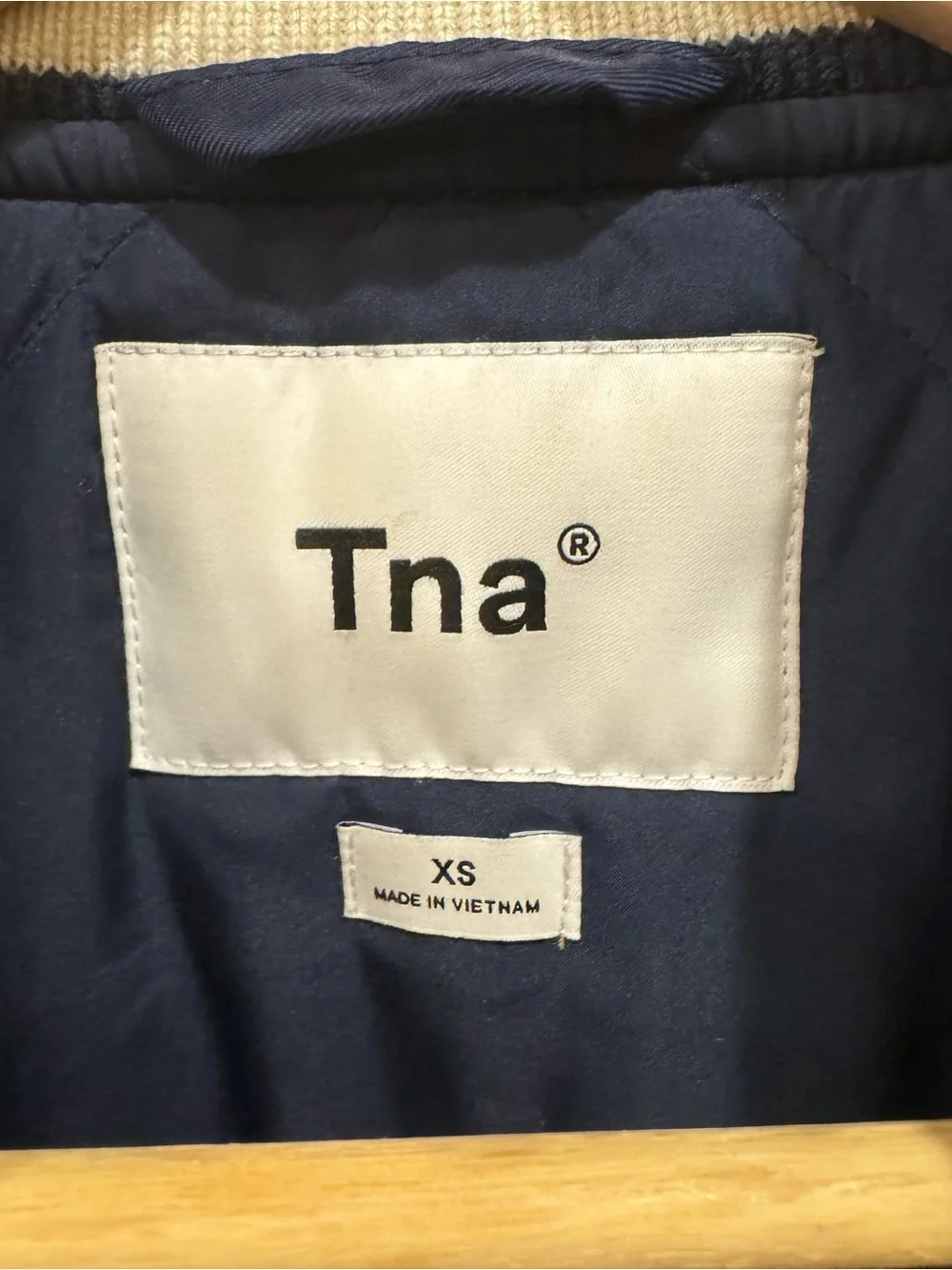 NEW Aritzia TNA Bomber Stadium Varsity Jacket Size XS